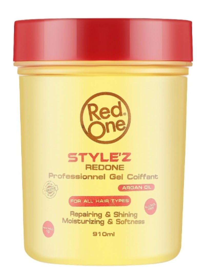 زيت الأرغان للشعر من ريد ون ستايلز بروفيشنال، 910 مل